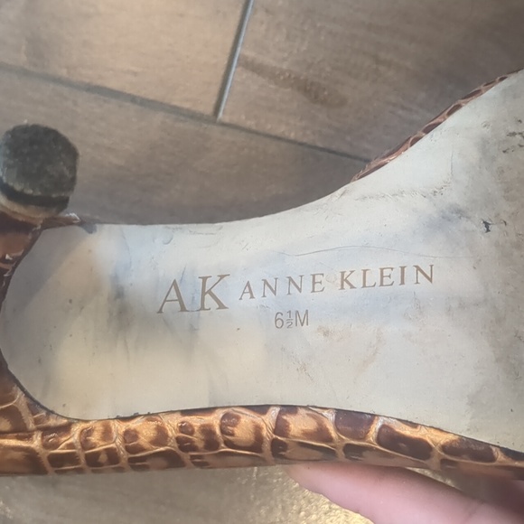 Anne Klein Open Toe Stiletto Heels - Picture 4 of 5